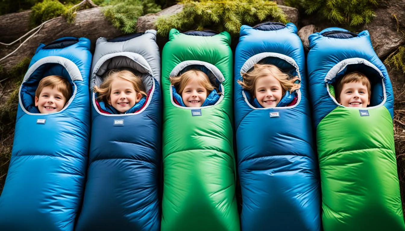 best kids sleeping bags for backpacking